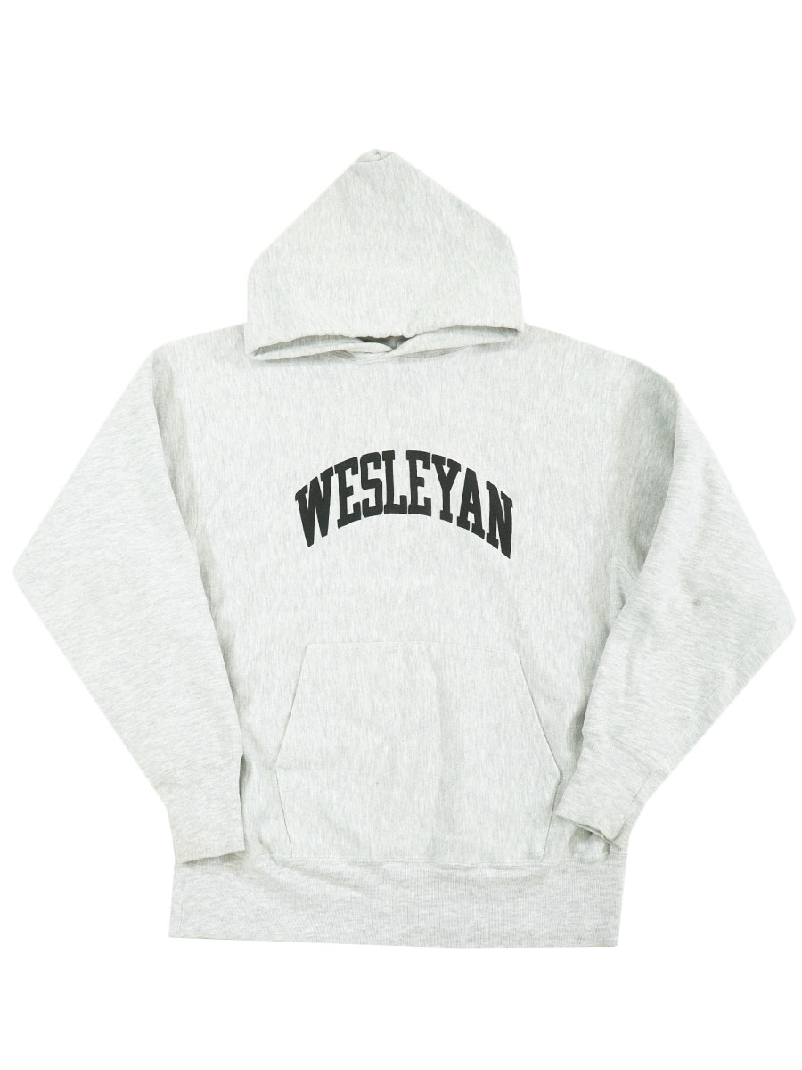 90's 刺繍タグ チャンピオンRWパーカ ''WESLEYAN'' 表記(XL) USA製