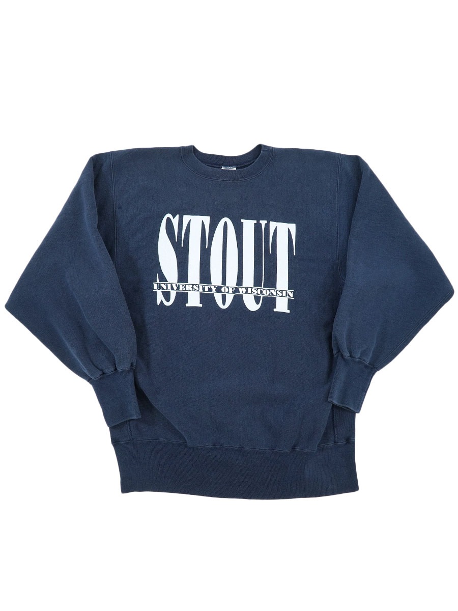 90's 刺繍タグ チャンピオンRW ''UNIVERSITY OF WISCONSIN'' 表記(XL) USA製