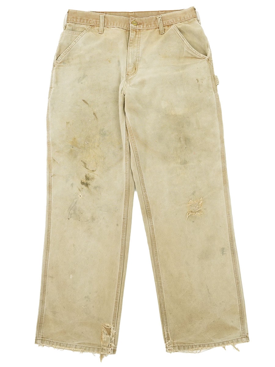 カーハート ダックペインターパンツ ブラウン 表記(32x32)