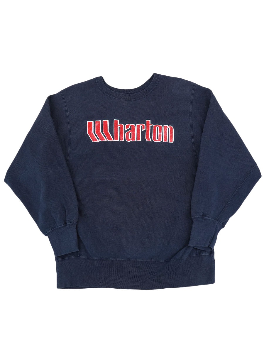 80's プリントタグ チャンピオンRW ''Wharton'' 表記(L 80's プリントタグ チャンピオンRW ''Wharton'' 表記(L