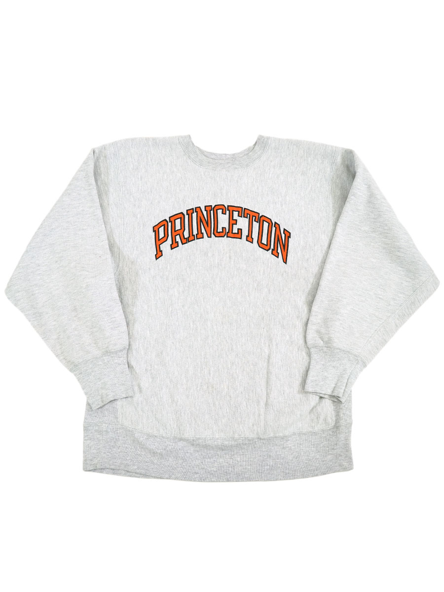 80's プリントタグ チャンピオンRW ''PRINCETON'' 表記(XL) USA製