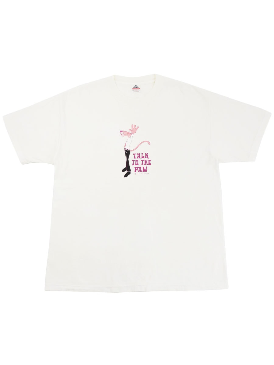 90's AAA ピンクパンサー ''TALK TO THE PAW'' プリントTシャツ