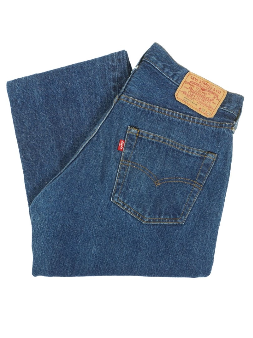 80's Levi's 501  赤耳 デニムパンツ デニムパンツ 美ブルー 表記(32x34)