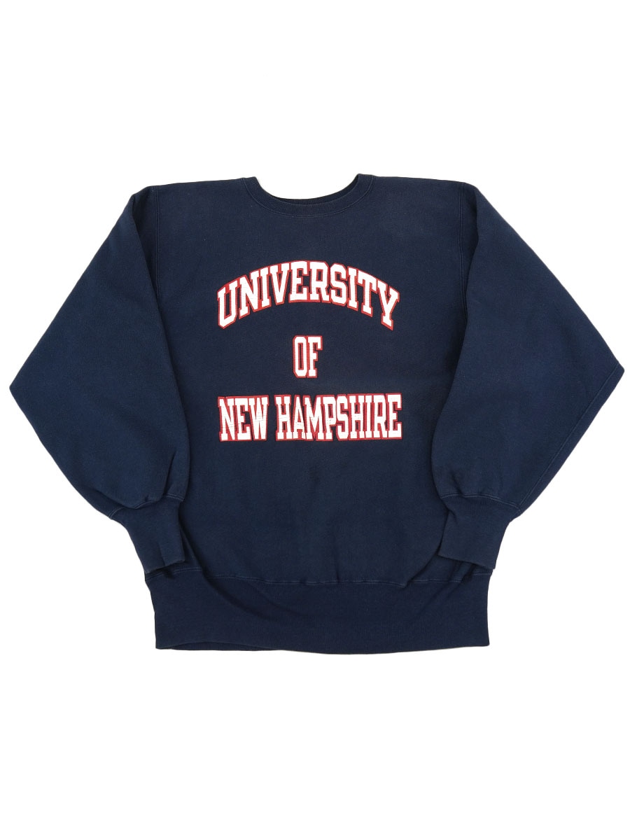 90's 刺繍タグ チャンピオンRW ''UNIVERSITY OF NEW HAMPSHIRE