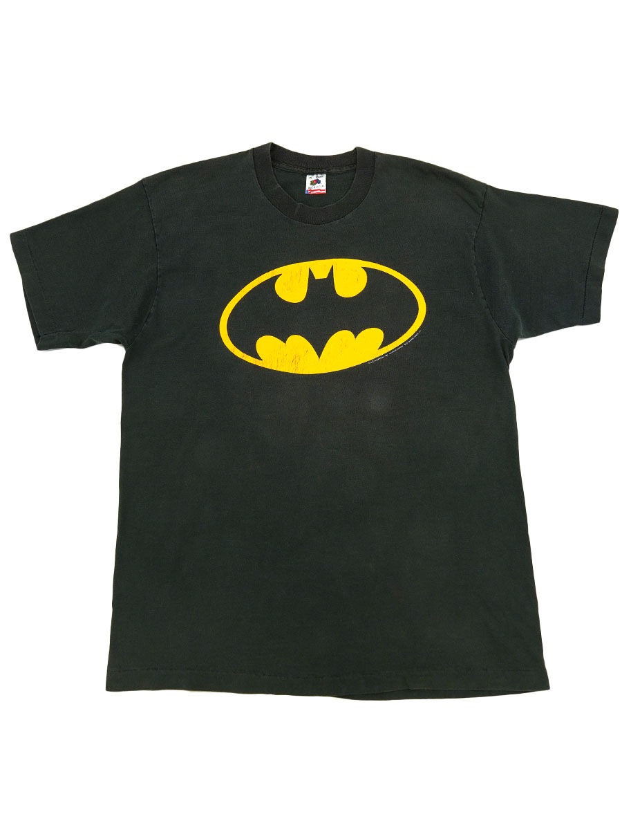 80's～ FRUIT OF THE LOOM ''BATMAN'' 100%コットン Tシャツ 表記(XL) USA製