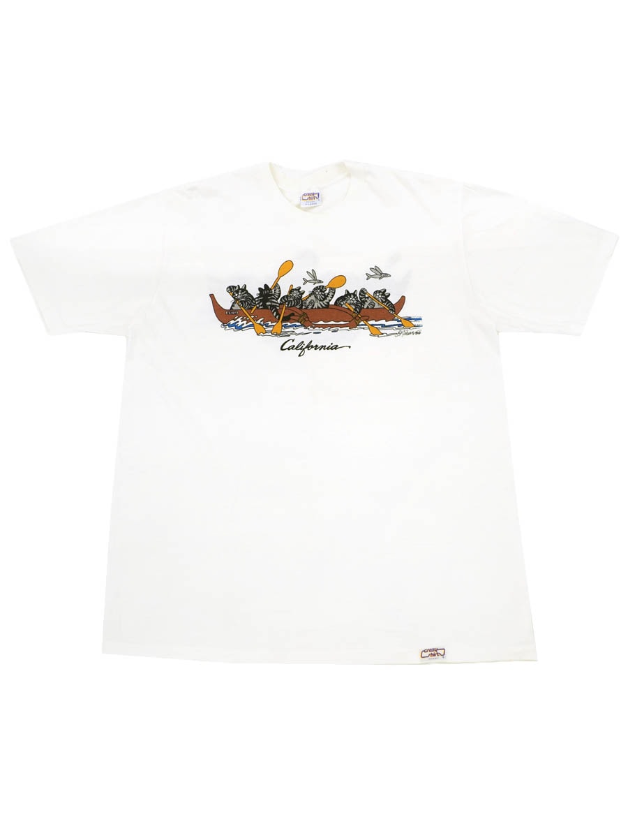 90's Crazy Shirts クリバンキャット ''California'' 両面プリントT