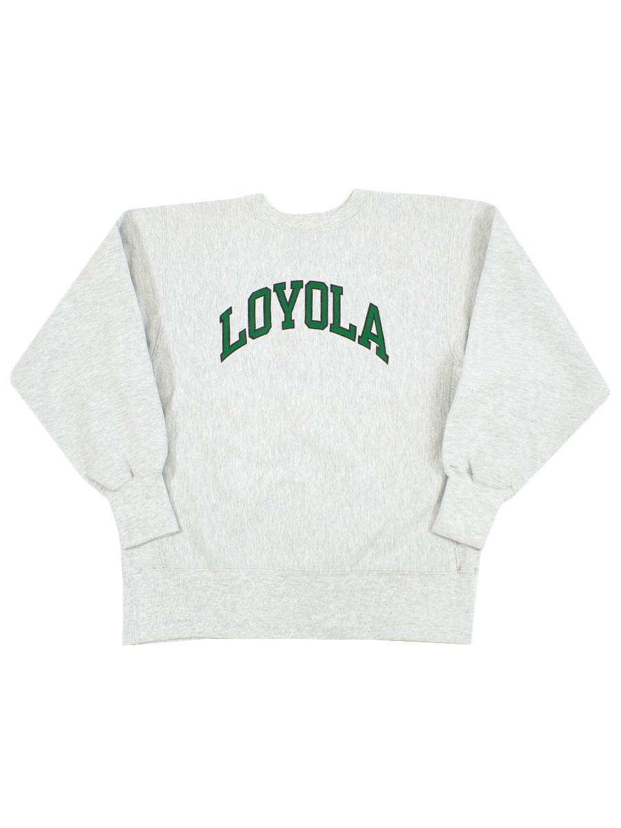 90's 刺繍タグ チャンピオンRW ''LOYOLA'' 表記(L) USA製