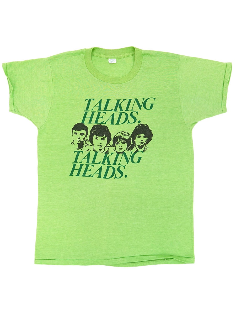 取扱い注意 70s ベートーベン 染み込みプリント Tシャツ 袖裾シングル