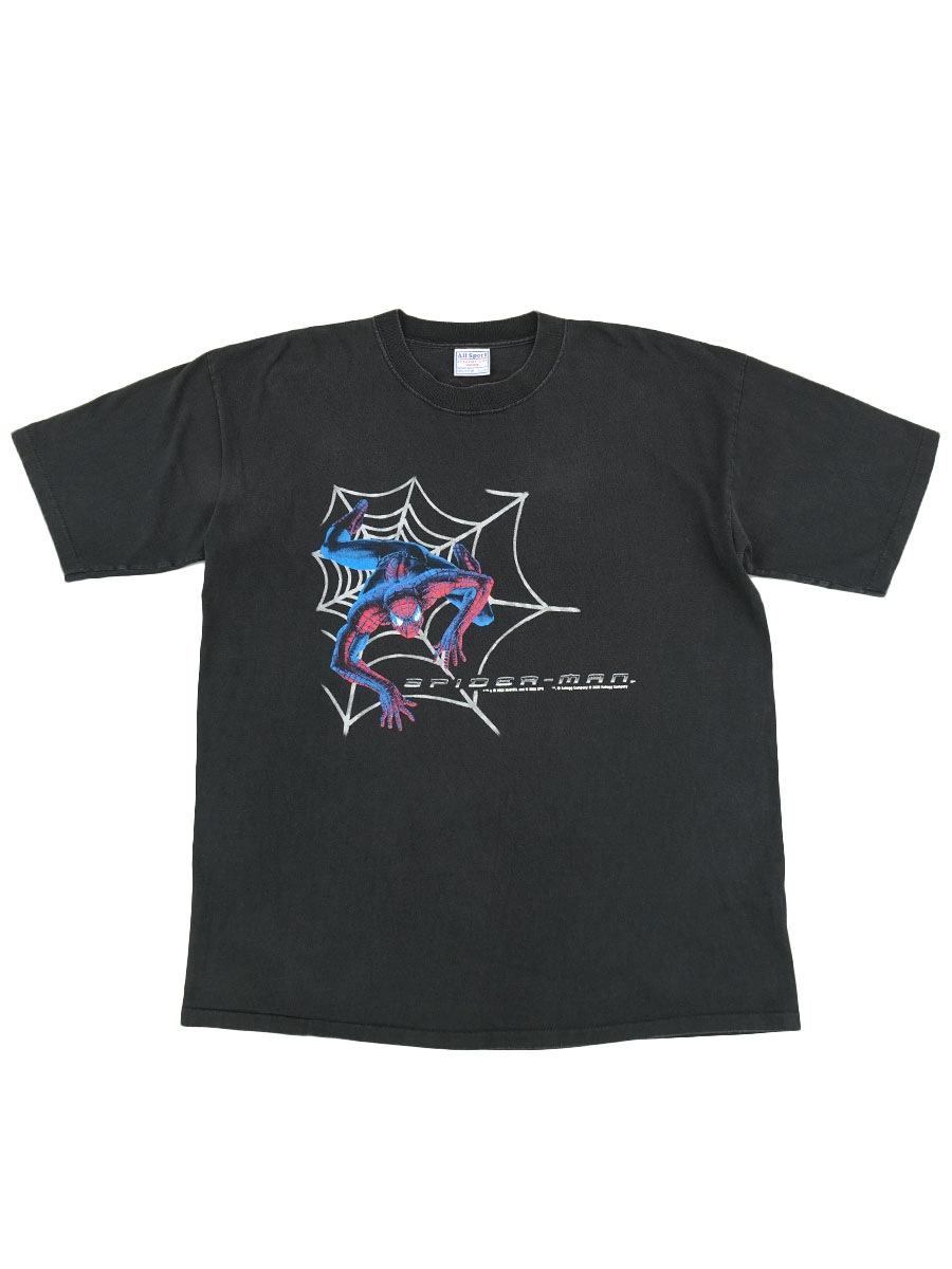 00's Allsport ''SPIEDER MAN x POP TARTS'' 両面プリントTシャツ 表記(XL)