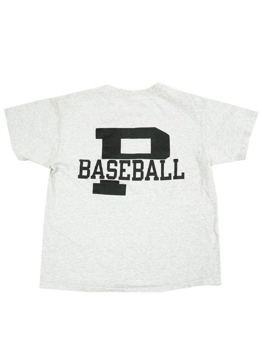 80's チャンピオン ''PURDUE BASEBALL'' 両面プリント Tシャツ 表記(L)