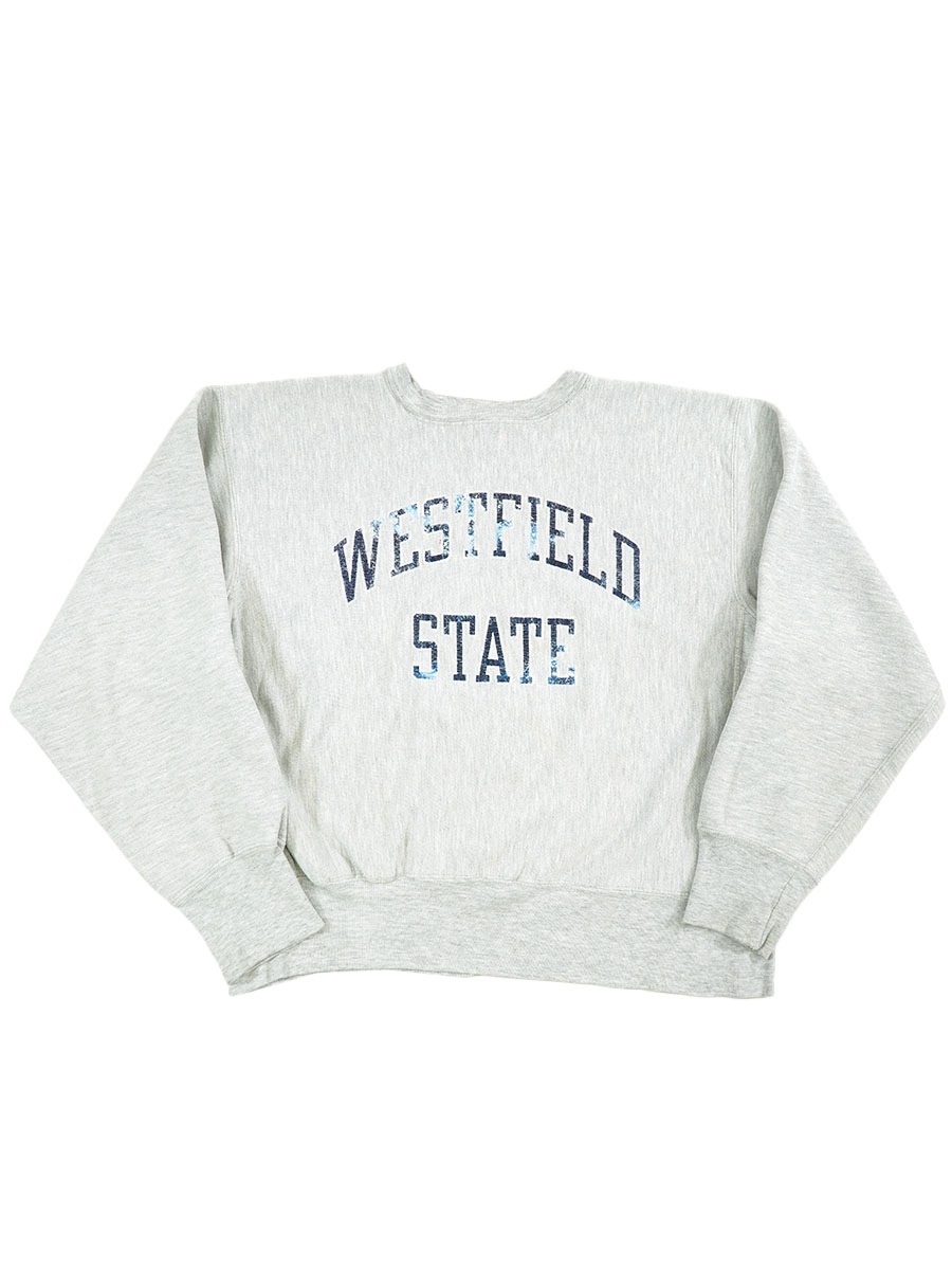 80's プリントタグ チャンピオンRW ''WESTFIELD STAFF'' 表記(L)