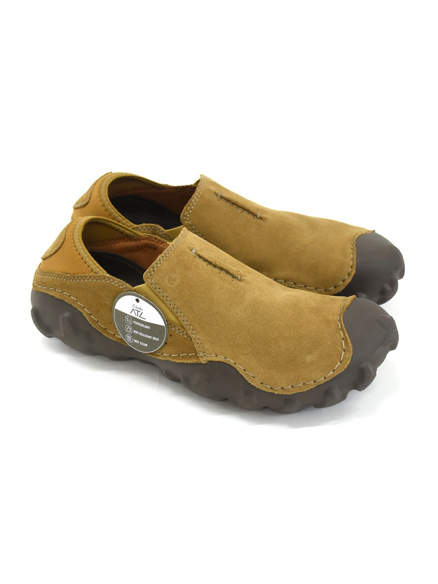 未使用 Clarks モコライトイージー ダークサンドスエード 表記(10 M  