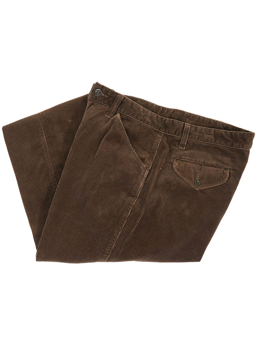 70's～ DAVID COPPERFIELD コーデュロイスラックスパンツ ブラウン
