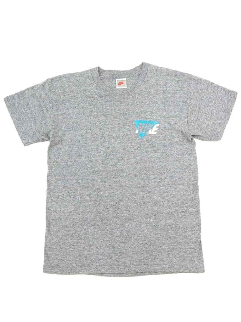 90's NIKE 両面プリント 霜降りTシャツ 表記(L) USA製