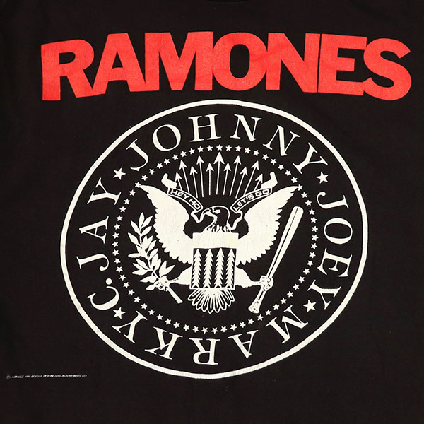 1990s RAMONES T , Size L