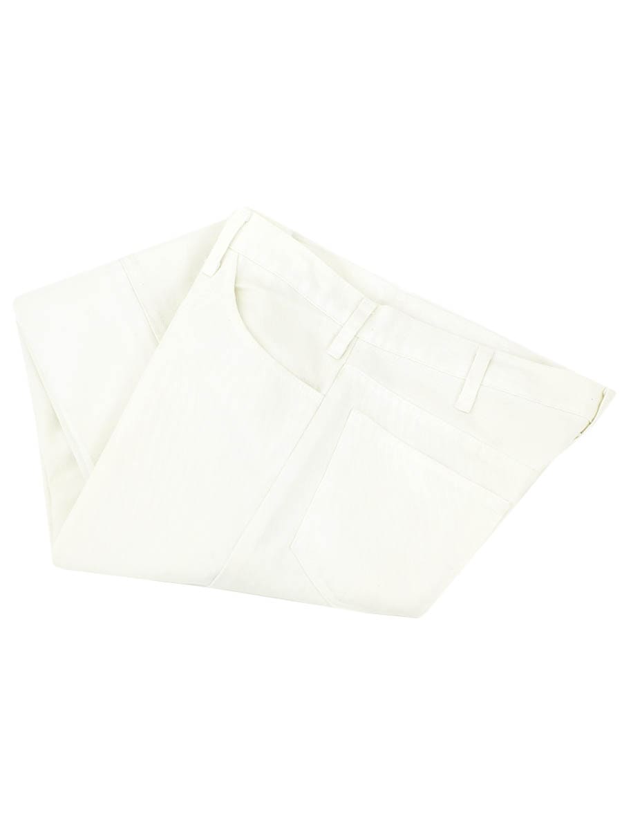 リーバイス　美品　レディース　パンツ　ホワイト　SF207 519 スタプレ 70's～ Levi's STA-PREST 519 スタプレパンツ 白 実寸(33x25位
