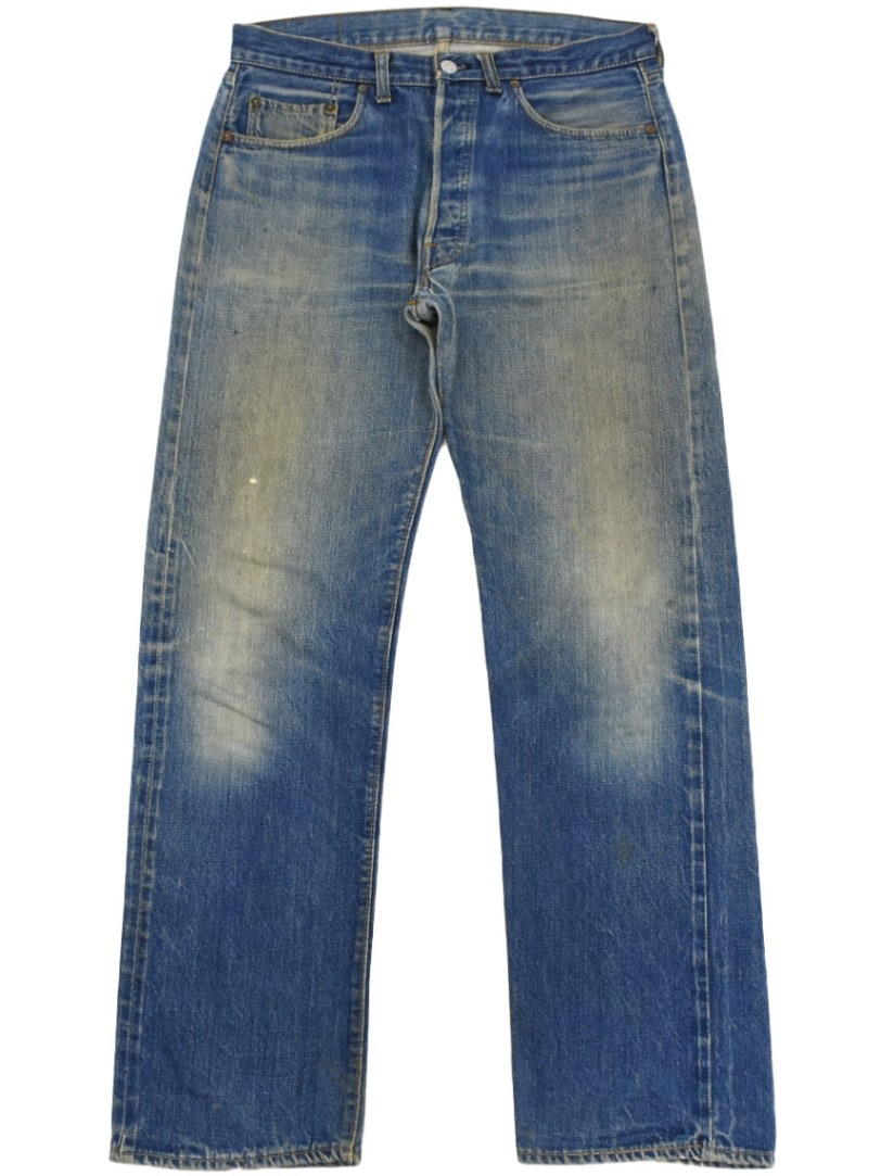 60's Levi's 501 BIG-E デニムパンツ 良色落ち 70's Levi's 646 BIG-E デニムパンツ 良色落ち 実寸(33x31位