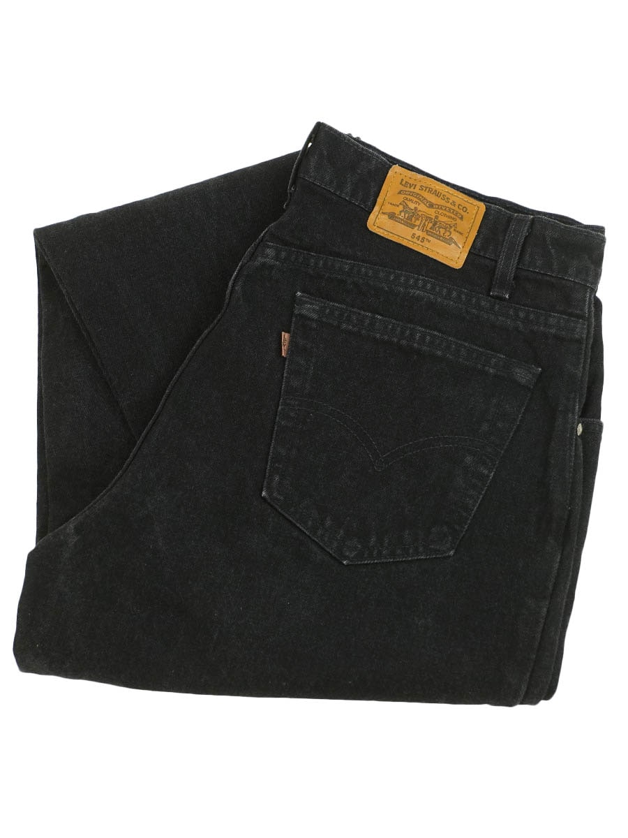 90's Levi's 545 LOOSE FIT ブラックデニムパンツ 表記(36x32) USA製
