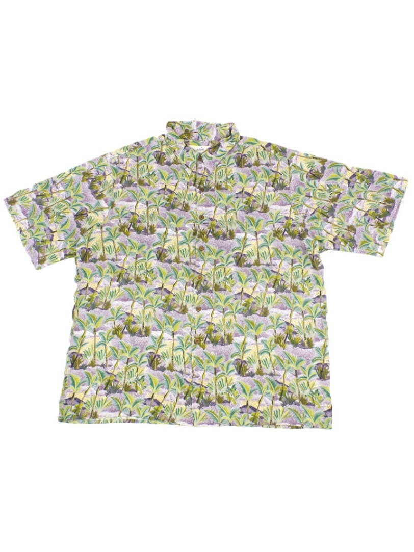 90's Miles COLLECTION by Reyn Spooner 総柄 ハワイアンシャツ 表記(XL)