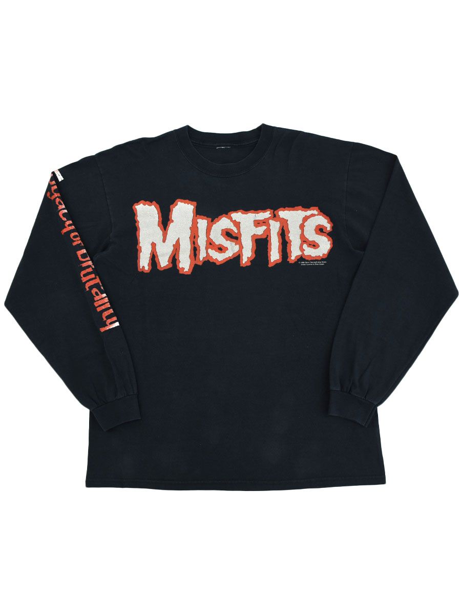 90's～ MISFITS ''Legacy of Brutality'' 両面袖プリント ロング