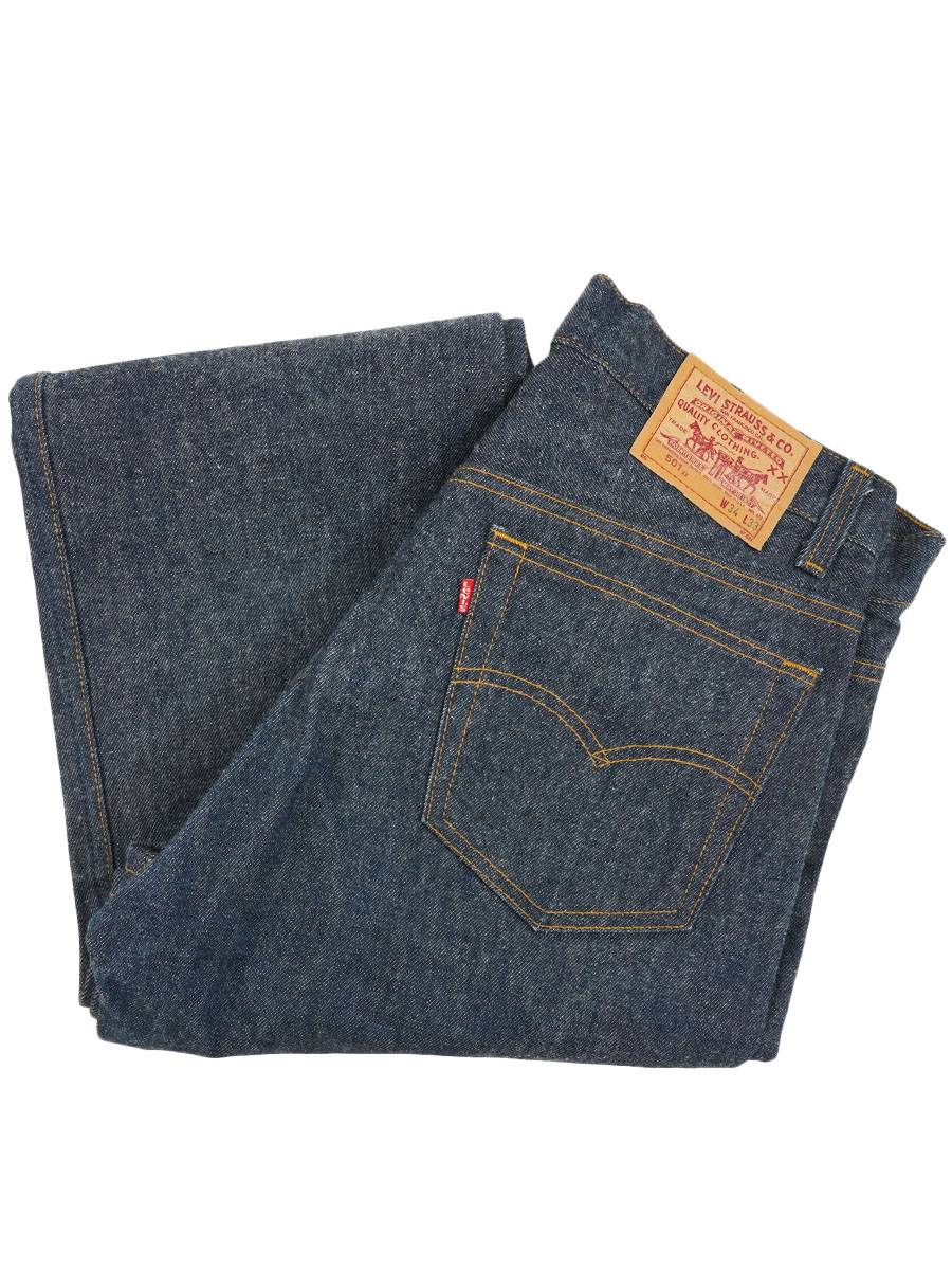 90's Levi's 501 デニムパンツ 濃紺 表記(34x33) ノンウォッシュ USA製
