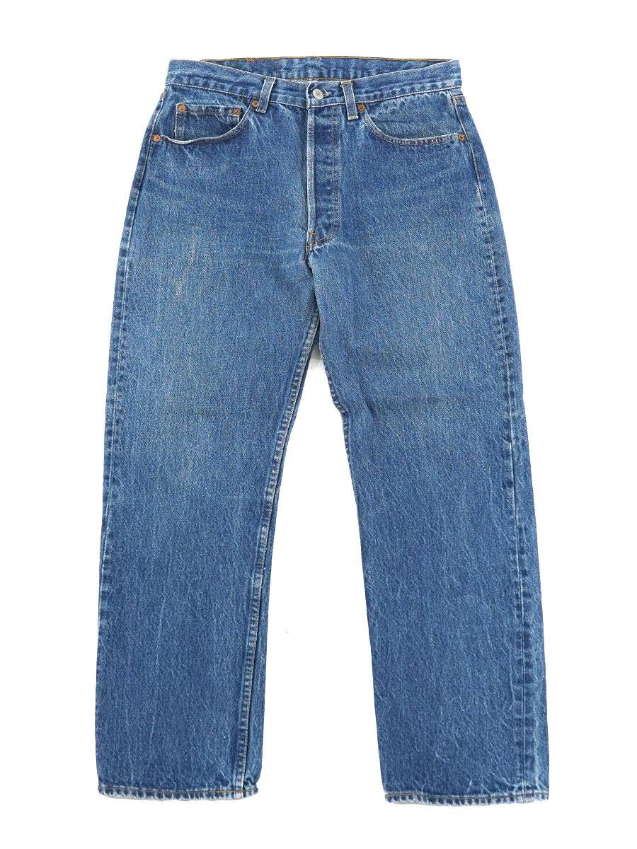 80's Levi's 501 デニムパンツ 良色落ち 表記(33x30) USA製 | すべての