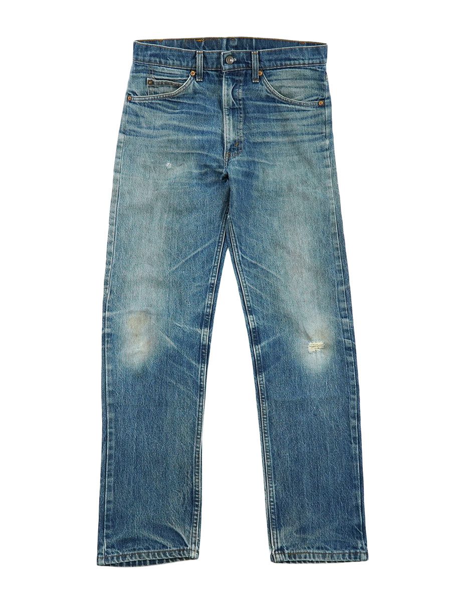 色落ち抜群　80s ビンテージ　Levi’s 505 アメリカ製　USA ヒゲ 80's Levi's 505 デニムパンツ ヒゲ落ち 良雰囲気 表記(32x32