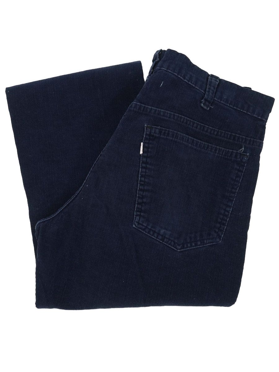 70's Levi's 519 コーデュロイパンツ ネイビー 表記(32x33)
