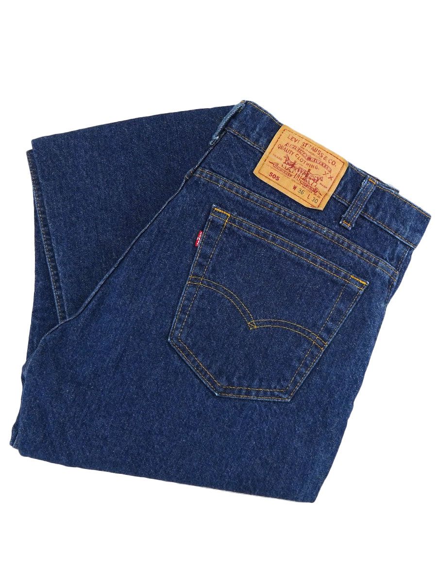 90's Levi's 505 デニムパンツ 濃青 表記(36x30) USA製