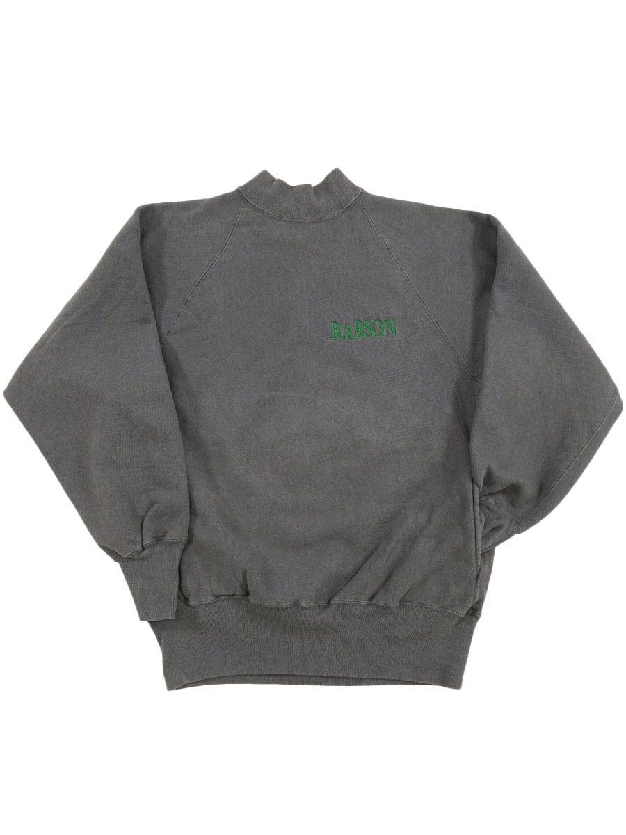 90's 刺繍タグ チャンピオンRW ''BABSON'' 刺繍ロゴ ミドルネック ポケ付き 表記(XL) USA製