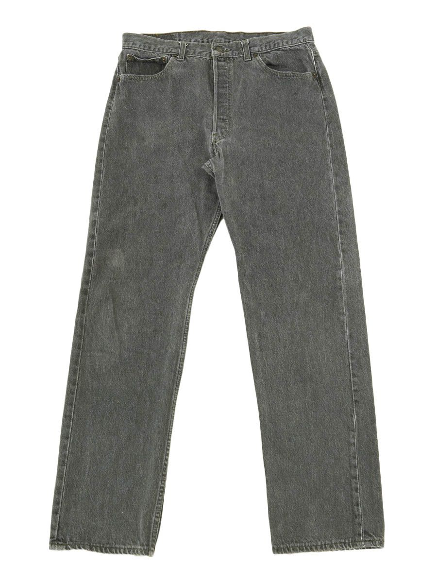 90's Levi's 501 ブラック デニムパンツ 表記(36x32) USA製 | すべての