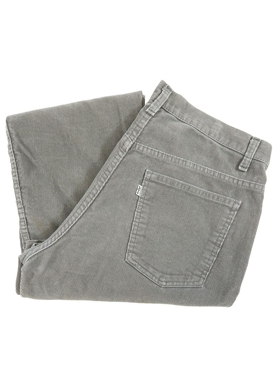 90's Levi's 519 コーデュロイパンツ グレー 表記(38x32)