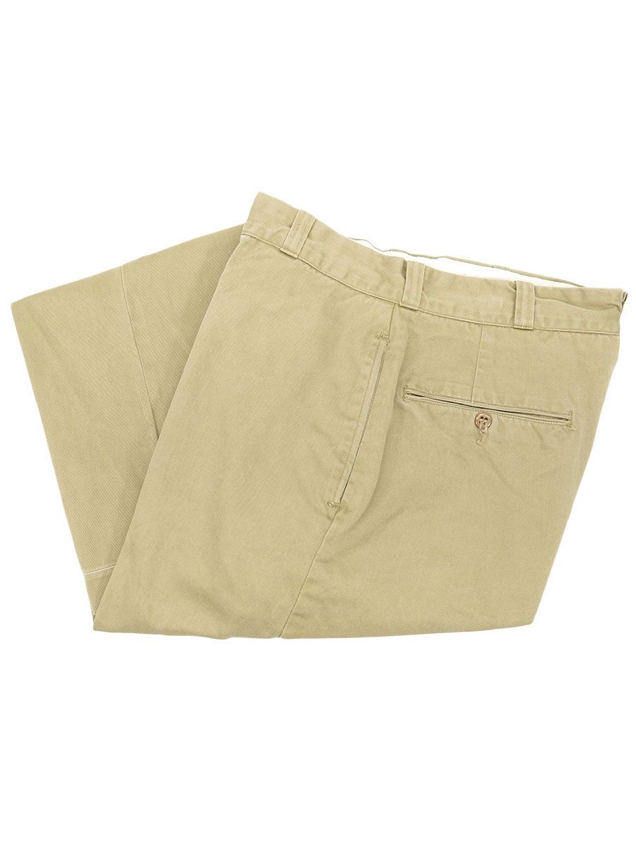 63's U.S.ARMY チノトラウザーズ ジッパータイプ 実寸(33x29位)