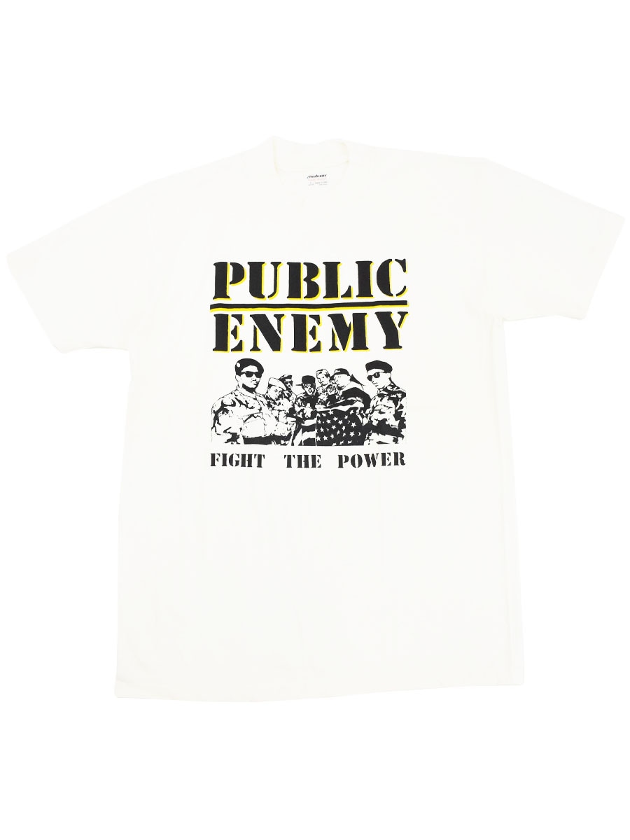90's Stedman PUBLIC ENEMY ''FIGHT THE POWER'' プリントTシャツ 表記(L) DEAD