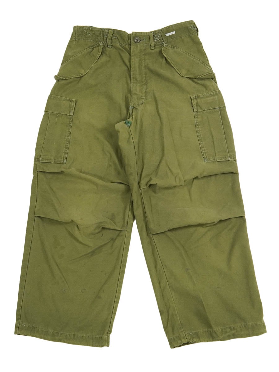72's U.S.ARMY M-65 フィールドパンツ 表記(SMALL-SHORT)