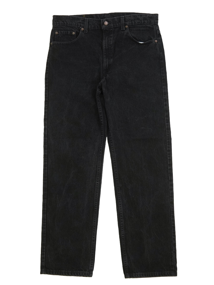 90's Levi's 505 Rマークのみタブ ブラックデニムパンツ 表記(36x30) USA製