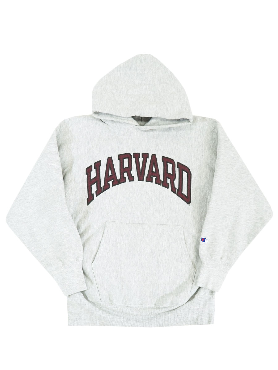 90's 刺繍タグ チャンピオンRWパーカ ''HARVARD'' 表記(L) USA製