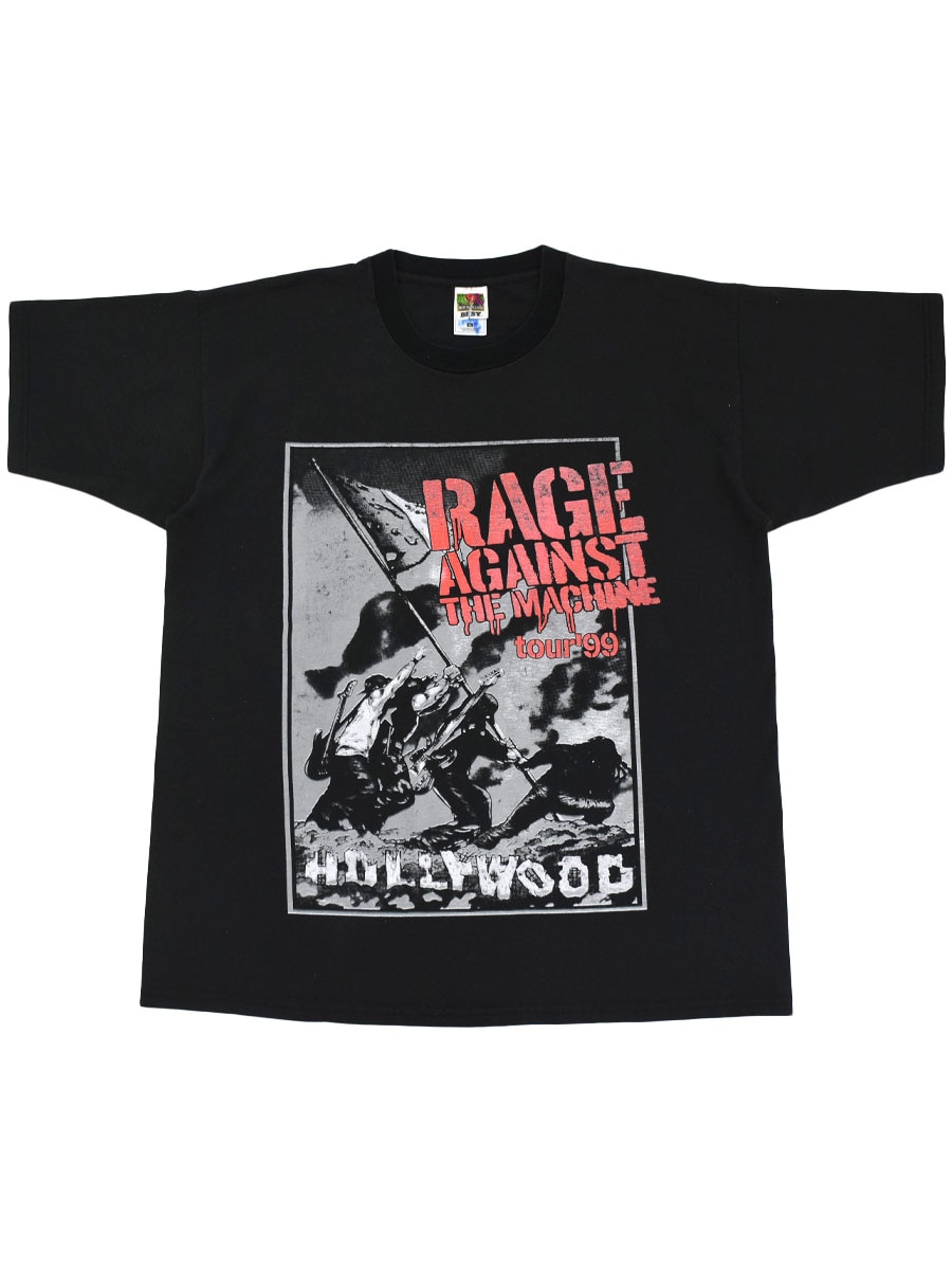 90's FRUIT OF THE LOOM RAGE AGAINST THE MACHINE ''tour'99'' 両面