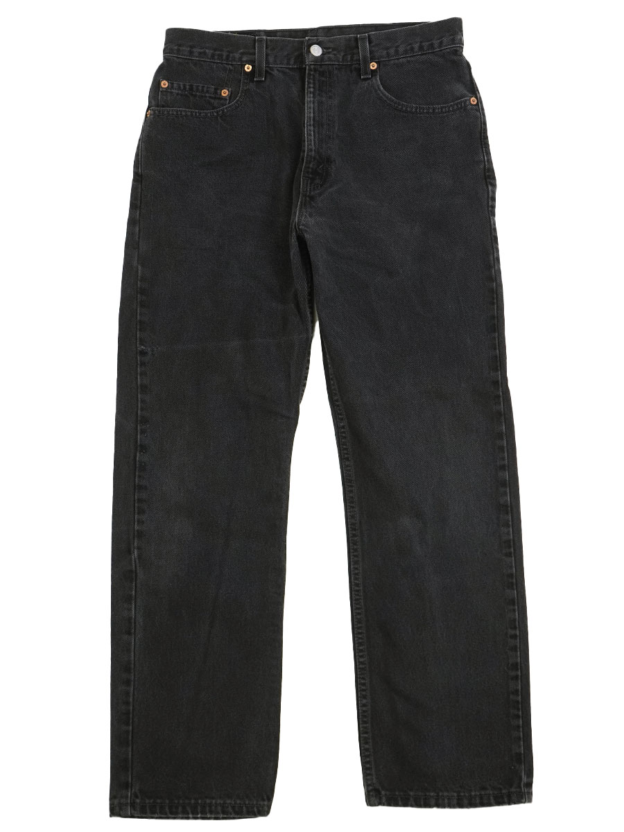 90's Levi's 505 ブラックデニムパンツ 表記(34x30) USA製