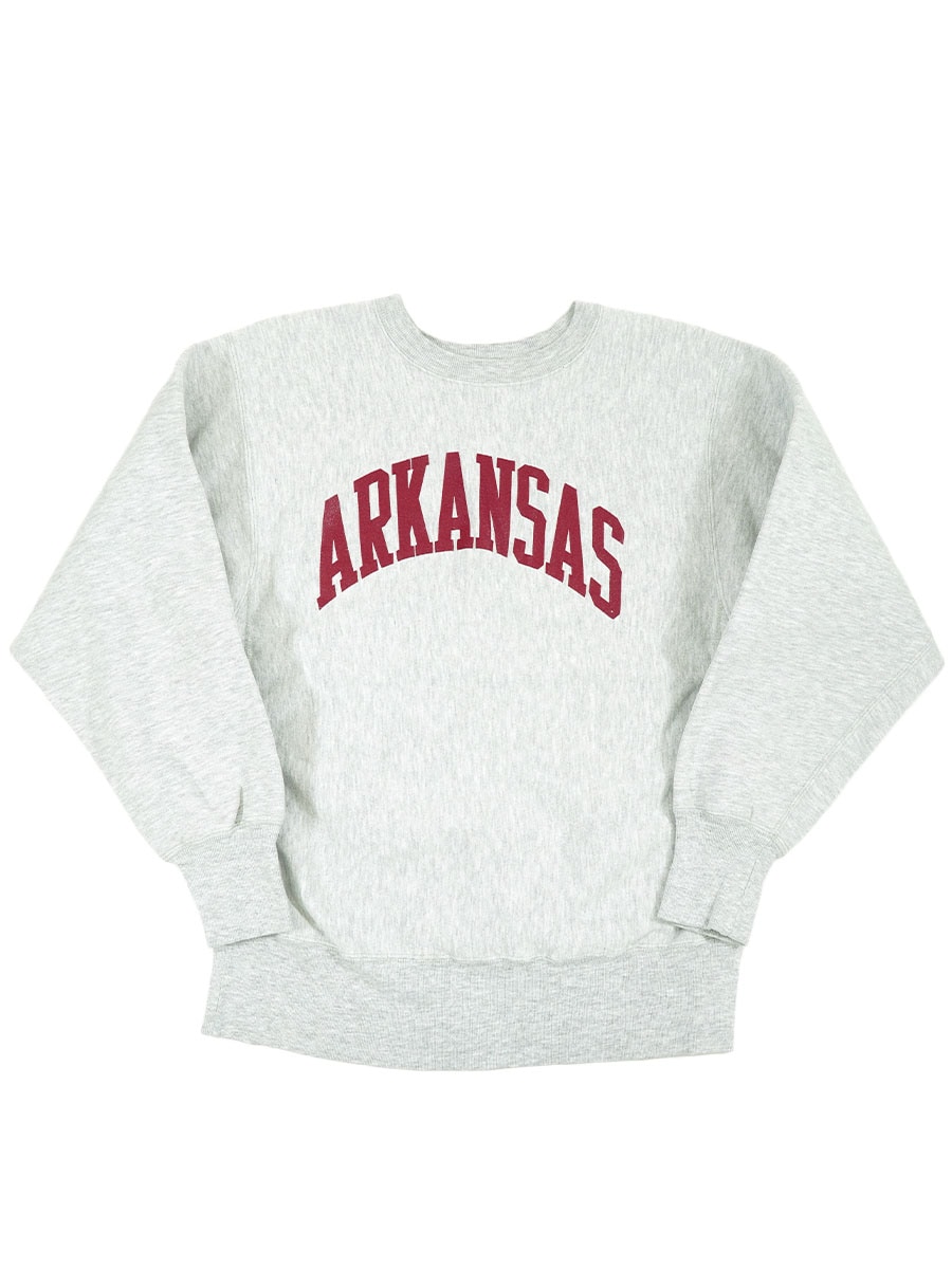 80's プリントタグ チャンピオンRW ''ARKANSAS'' 表記(L)
