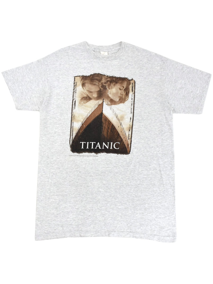 90's ''TITANIC'' プリントTシャツ グレー 表記(ONE SIZE FITS MOST)  USA製