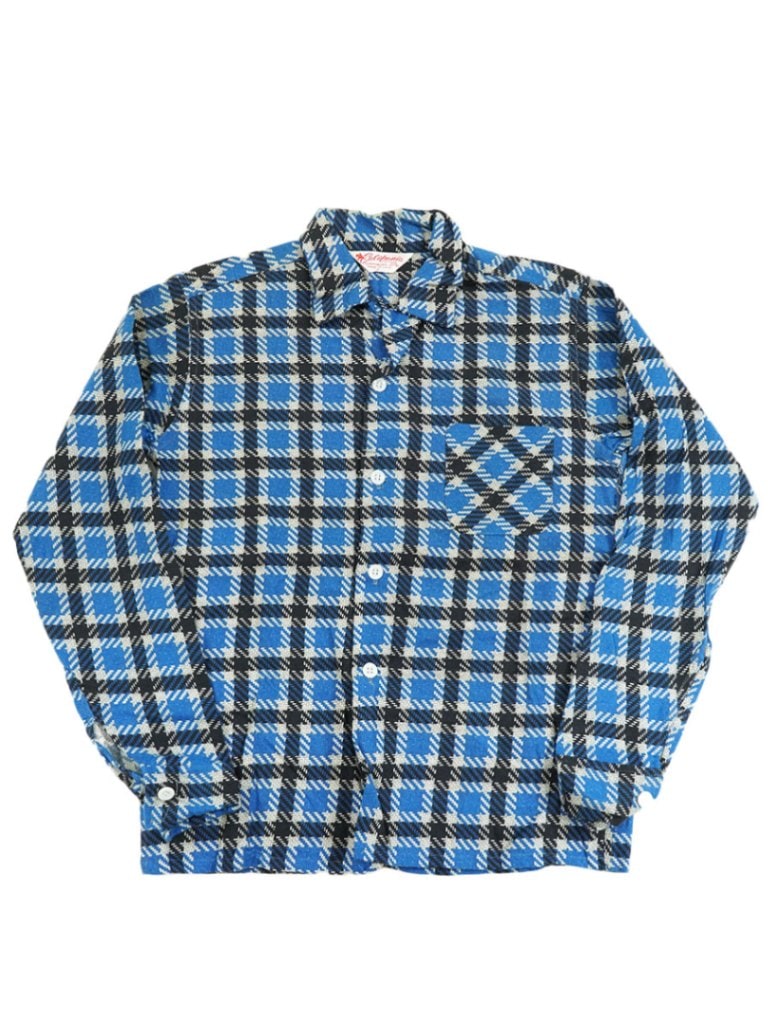 S*E様 50's 、60's GARFAX 青白チェック ネルシャツ S*E様 50's 、60's GARFAX 青白チェック ネルシャツ ネル