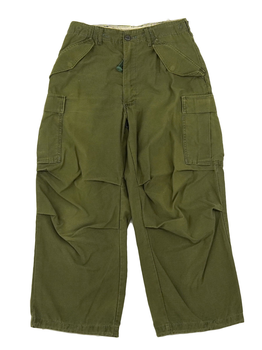 72's U.S.ARMY M-65 フィールドパンツ 表記(SMALL-SHORT)