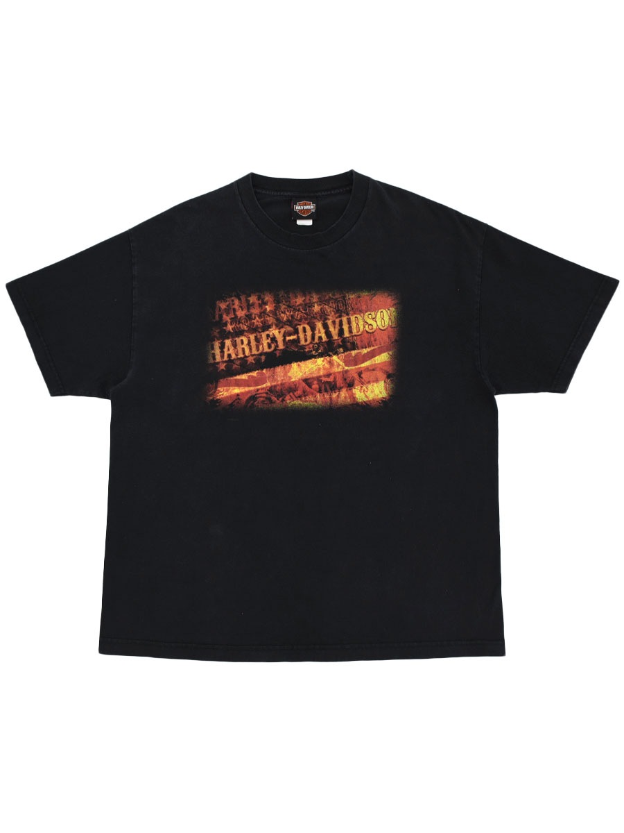 00's HARLEY-DAVISON ''SOUND HARLEY-DAVIDSON MARYSVILLE, WA'' 両面プリント Tシャツ 表記(XL) USA製
