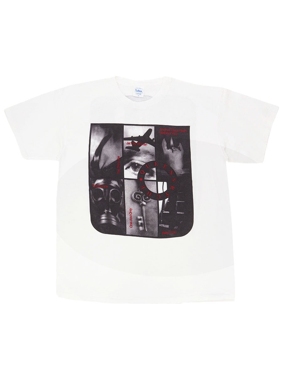 90's TULTEX Queensryche ''Empire'' 両面プリントシャツ ホワイト 表記(2XL)