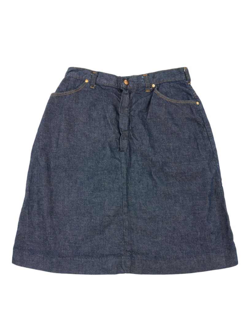 70's Wrangler デニムスカート 濃紺 表記(18)