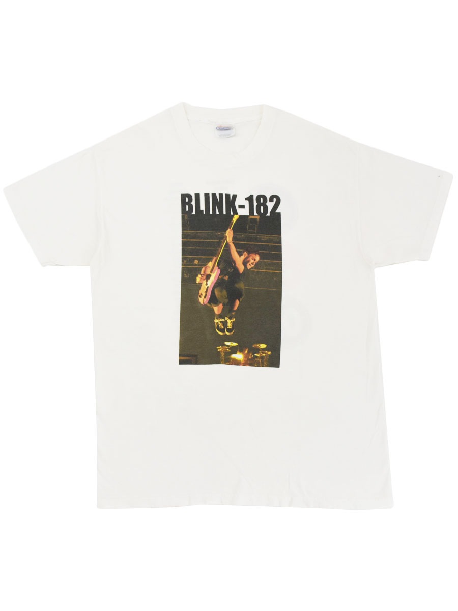 00's Hanes BLINK-182 ''TOUR 01'' 両面プリント Tシャツ ホワイト 表記(XL)