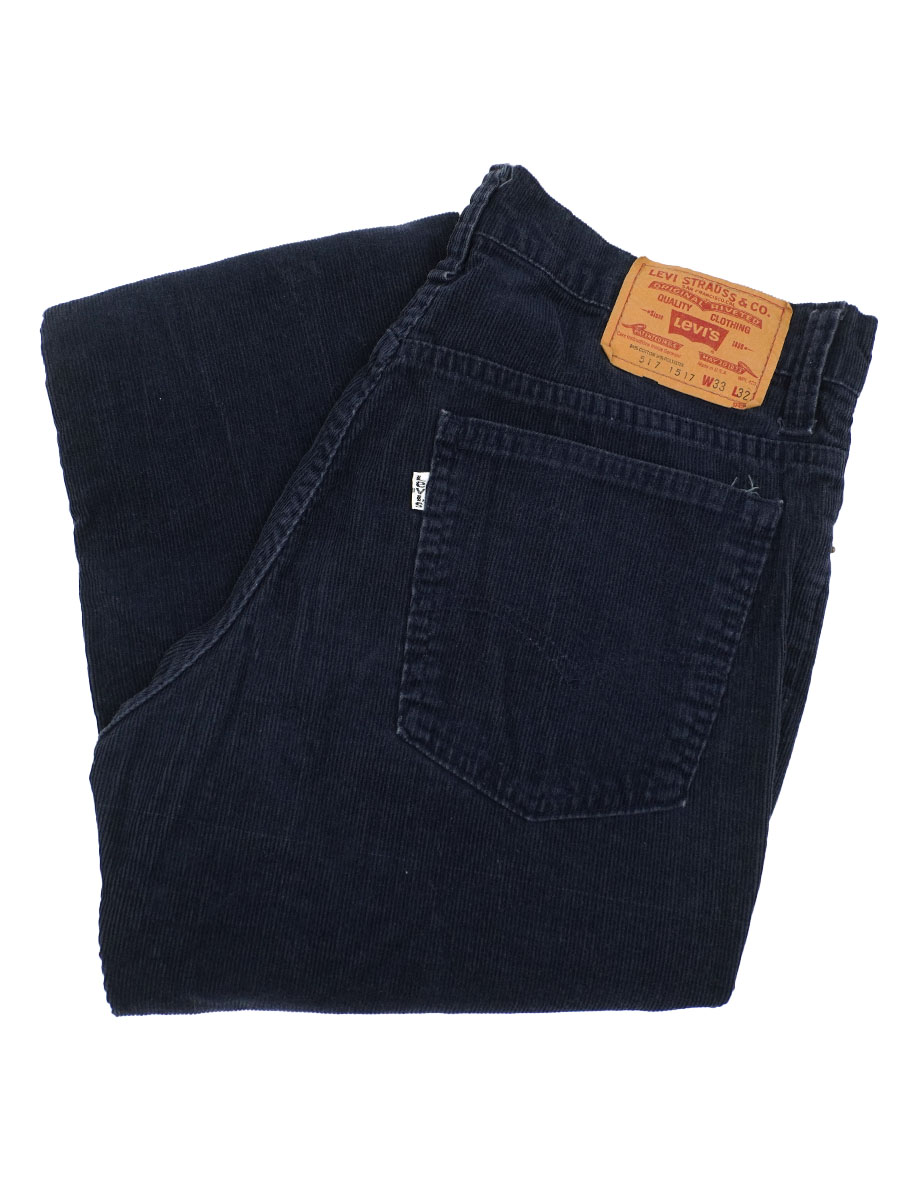 80's Levi's517 コーデュロイパンツ ネイビー 表記(33x32)