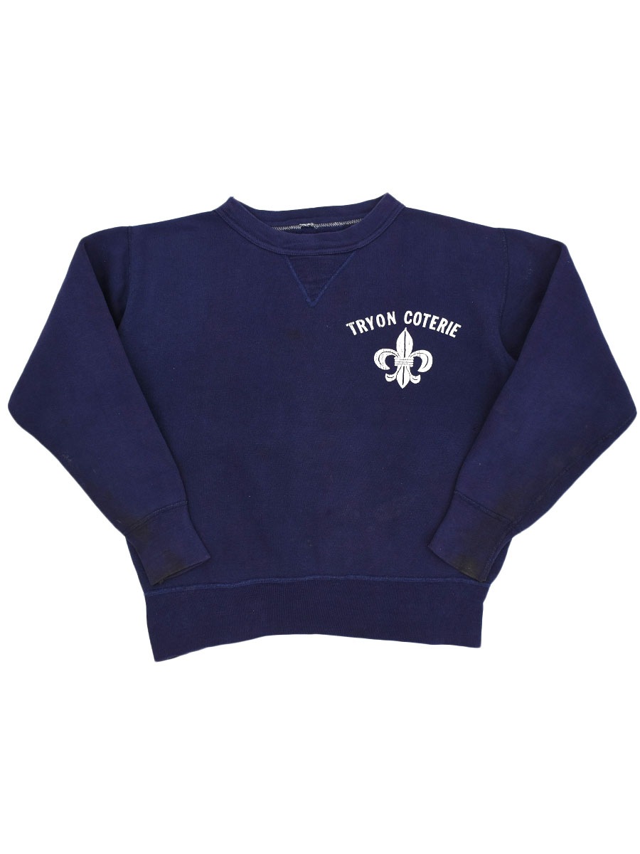 50's～ ''TRYON COTERIE'' 前Vセットインスリーブスウェット 実寸(L位) | すべての商品 | | BerBerJin ...