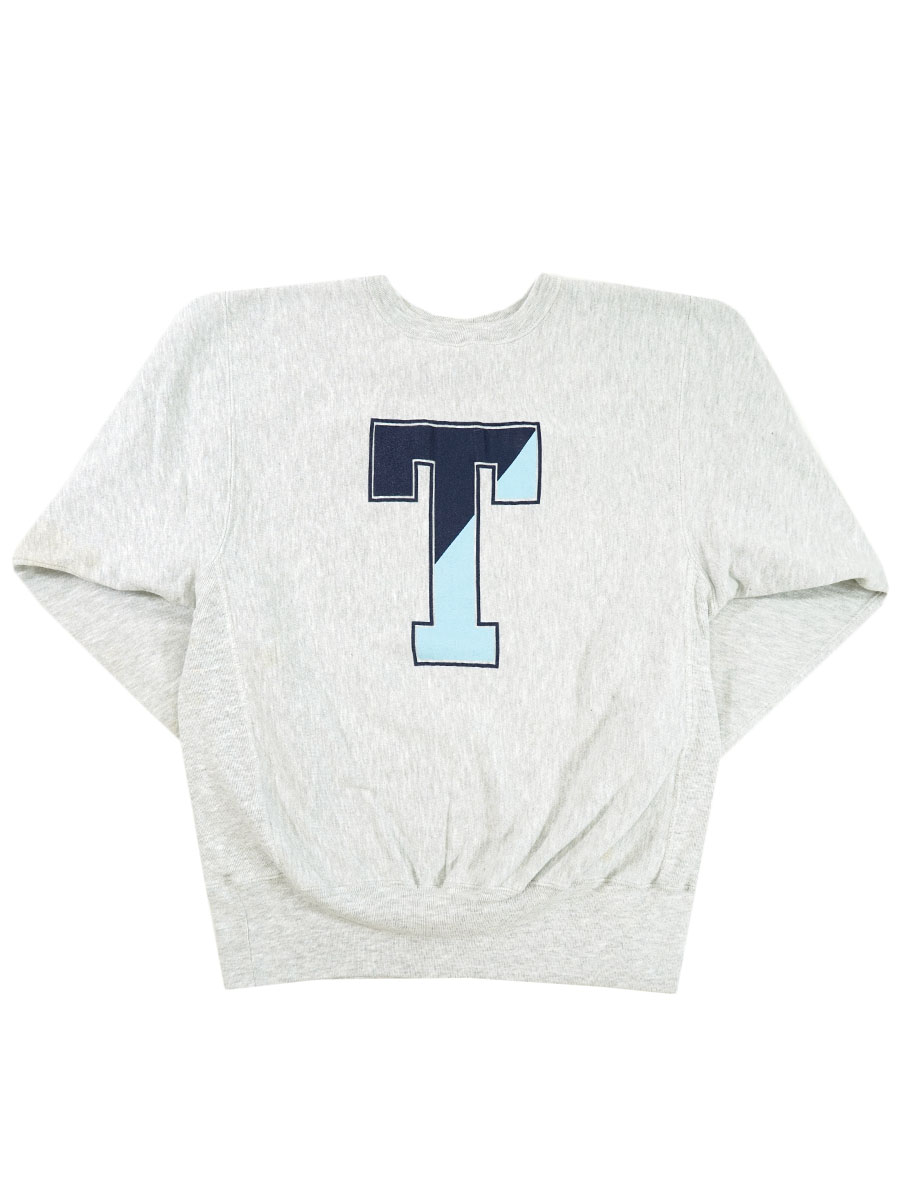 90's 刺繍タグ チャンピオンRW ''TUFTS'' バックプリント 表記(L) USA製
